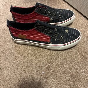 Stylish Kids Shoes in Red and Black